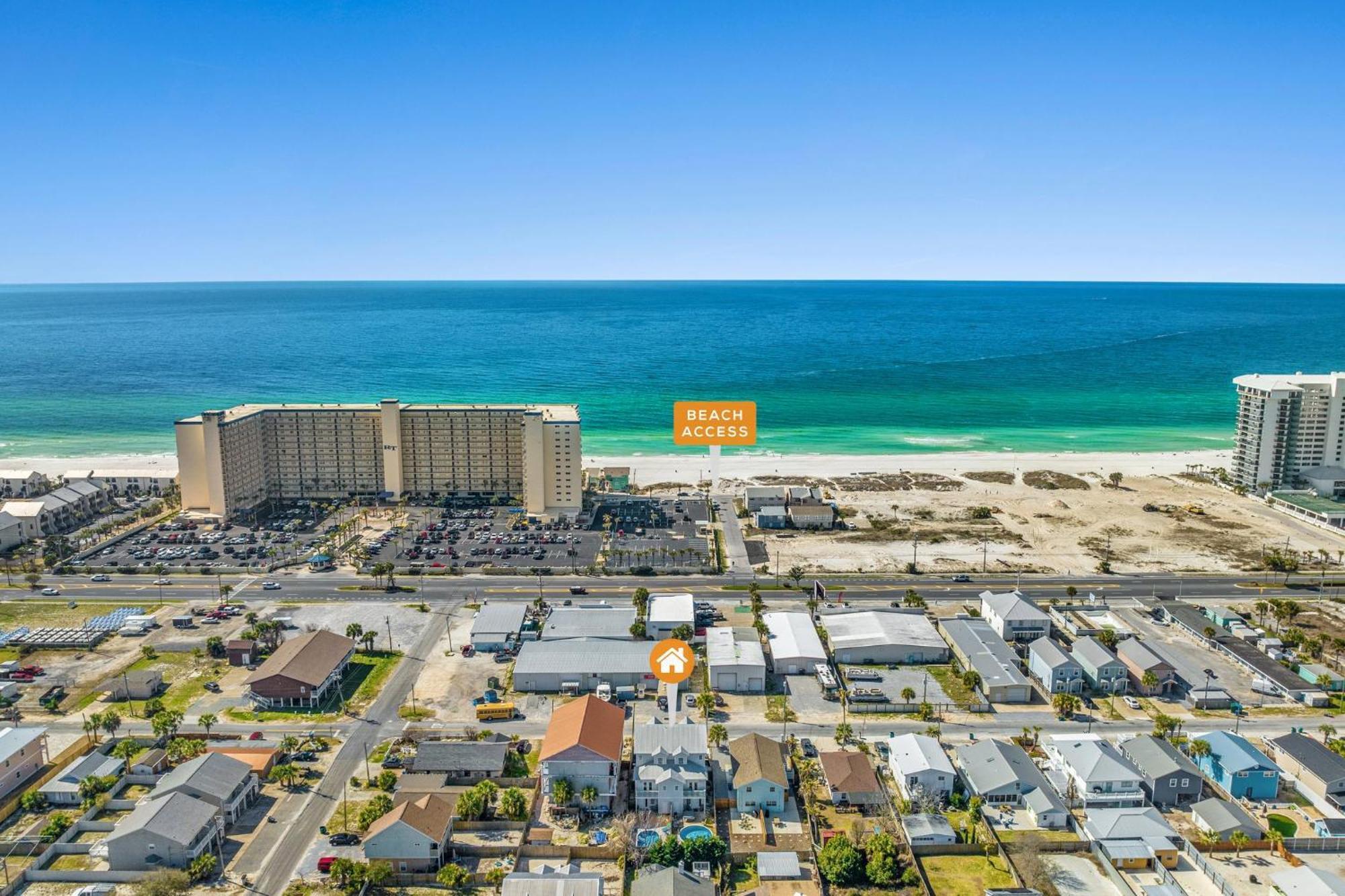 Blue Oasis Beach Vacation Home With Private Pool & Hot Tub Panama City Beach Exterior foto
